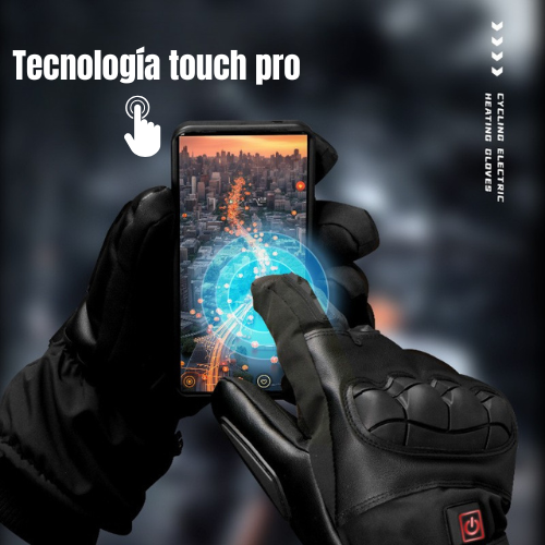 Guantes Calefactables Inteligentes 3 Niveles De Calor